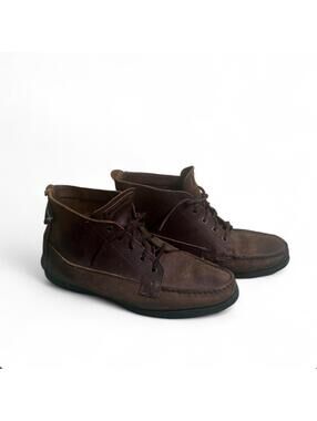 Eastland Seneca Chukka Men Chukka Boots Sz 10.5D Brown Leather Camp Moc Toe 7785